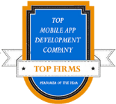 Top firms Top mobile app development company badge 